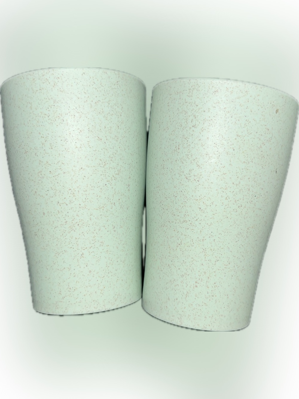 DeeCoo Drinking Cups Green Chip Resistant Set of 2